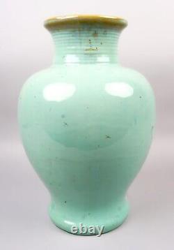 10 Celadon Fulper Arts And Crafts Pottery Crystalline Ceramic Vase