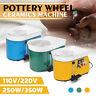 110v 25cm Electric Pottery Wheel Machine For Ceramic Work Clay Art Craft Diy