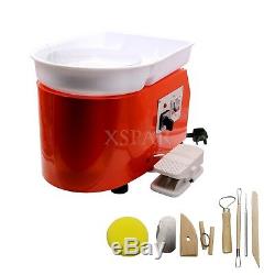 110V 350W Electric Pottery Wheel Machine for Ceramic Clay Art Craft US SHIP FREE