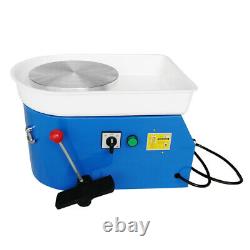 110W 25CM Electric Pottery Wheel Machine Child DIY Ceramic Handmade Art Molding