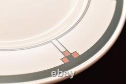 12 Roycroft Oneida Dinner Plate Arts & Crafts Buffalo Pottery Set of 2 Single R