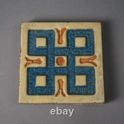 15 Antique Arts & Crafts Art Pottery Wheatley & Faience Tile C Wall Tiles c1910