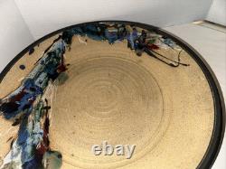 16 Large Decorative Studio Art Pottery Bowl Platter SIGNED