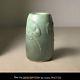 1900-1910 Cambridge Pottery Matte Green Lily Pad Vase Arts & Crafts Mission