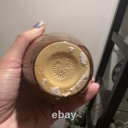 1902 Antique Arts & Crafts Rookwood Pottery Bud Vase Standard Glaze Signed LVB