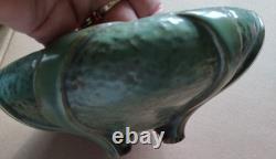 1910-1920 Stunning Fulper Tiger Eye Footed Bowl 9