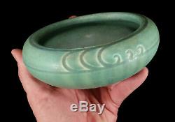 1910 Rookwood Incised Mat Matte Green Ohio Arts & Crafts Pottery Bowl Vase 957dd