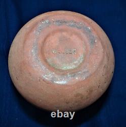 1910 Weller Souevo Vase 6 Pottery Antique Art & Crafts Native American Design