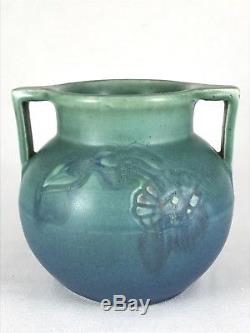 1913 Rookwood Charles Todd artist signed incised vase handled arts crafts vtg