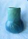 1918 1921 Van Briggle Art Pottery Arts & Crafts Mission Design Blue Glaze Vase