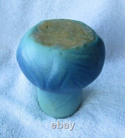 1918 1921 Van Briggle Art Pottery Arts & Crafts Mission Design Blue Glaze Vase