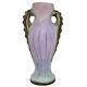 1920s Vintage Rare Weller Pottery Sabrinian Seahorse Matte Glaze Two-handle Vase
