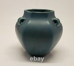 1926 Rookwood #2671 Hexagon Shaped Three Handled Vase ARTS & CRAFTS