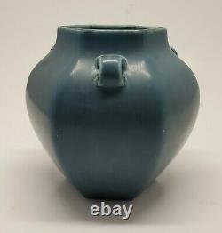 1926 Rookwood #2671 Hexagon Shaped Three Handled Vase ARTS & CRAFTS