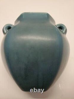 1926 Rookwood #2671 Hexagon Shaped Three Handled Vase ARTS & CRAFTS