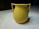 1927 Rookwood Vase Arts & Crafts Matte Mustard Yellow Buttress 2 Handle Vg