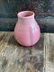 1929 Rookwood Pottery Arts & Crafts Pink Vase Withdaisies