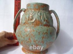 1930s BURLEY WINTER ARTS & CRAFTS POTTERY RARE LARGE VASE #75 VERY RARE