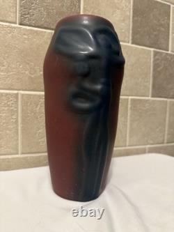 1930s Van Briggle Pottery Mulberry Poppies And Pods Vase #218