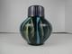 1993 April Contemporary Modern Artist George Bowes Art Pottery Vase Leaves Mint