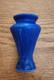 2002 Pewabic Pottery Arts & Crafts Style Matte Blue Glazed Vase