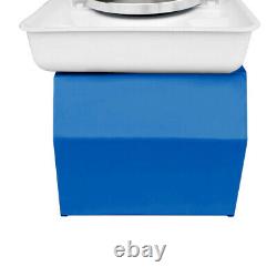 25CM 350W 110V Electric Pottery Wheel Machine Ceramic Work Clay Art Craft Blue