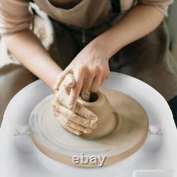 25CM 350W 110V Electric Pottery Wheel Machine Ceramic Work Clay Art Craft US