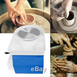 25CM 350W 110V Electric Pottery Wheel Machine Ceramic Work Clay Art Craft USA