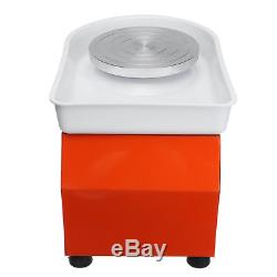 25CM 350W Electric Pottery Wheel Machine For Ceramic Work Clay Art Craft 110V US