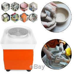 25CM 350W Electric Pottery Wheel Machine For Ceramic Work Clay Art Craft 220V