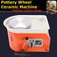 25cm 350w Electric Pottery Wheel Machine For Ceramic Work Clay Art Craft Sale