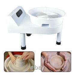 25CM Electric Pottery Wheel Ceramic Machine Work Clay Art Craft DIY 110V 250W