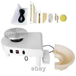 25CM Electric Pottery Wheel Ceramic Machine Work Clay Art Craft DIY 110V 250W CA