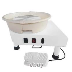 25CM Electric Pottery Wheel Ceramic Machine Work Clay Art Craft DIY 110V 250W CA