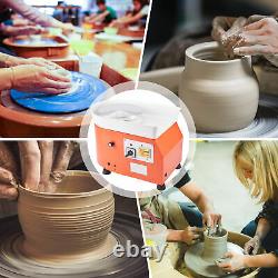 25CM Electric Pottery Wheel Ceramic Machine Work Clay Art Craft DIY