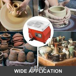25CM Pottery Wheel Ceramic Machine for ceramic work Clay Art Craft 110V / NEW
