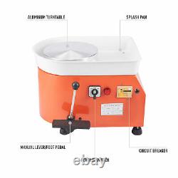 25CM Wheel Ceramic Machine Electric Pottery Work Clay Art Craft DIY