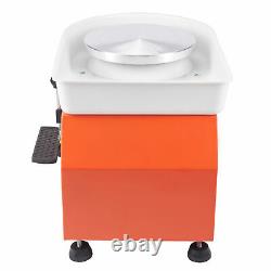 25CM Wheel Ceramic Machine Electric Pottery Work Clay Art Craft DIY