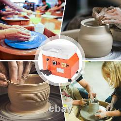 25CM Wheel Ceramic Machine Electric Pottery Work Clay Art Craft DIY