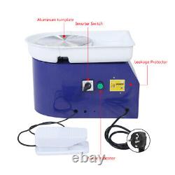 25cm 350W 110V Electric Pottery Wheel Machine Ceramic Work Clay Art Craft