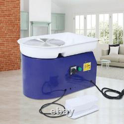 25cm 350W 110V Electric Pottery Wheel Machine Ceramic Work Clay Art Craft