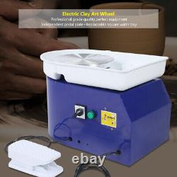 25cm 350W 110V Electric Pottery Wheel Machine Ceramic Work Clay Art Craft