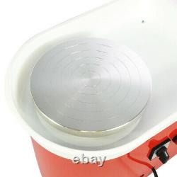 350W Electric Pottery Wheel Machine 110V 25CM For Ceramic Work Clay Art Craft