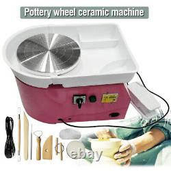 4Color 350W 110V Turntable Electric Pottery Wheel Ceramic Machine Art Clay Craft