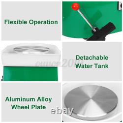 600W 25CM Electric Pottery Wheel Machine For Ceramic Work Clay Art Craft Molding