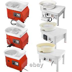 9.8 14 Pottery Wheel Ceramic Machine 300prm Clay Sculpting Tools 280-350W Art