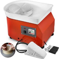 9.8 14 Pottery Wheel Ceramic Machine 300prm Clay Sculpting Tools 280-350W Art