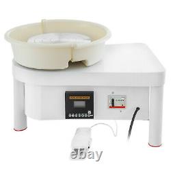 9.8 14 Pottery Wheel Ceramic Machine 300prm Clay Sculpting Tools 280-350W Art