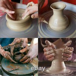9.8 14 Pottery Wheel Ceramic Machine 300prm Clay Sculpting Tools 280-350W Art