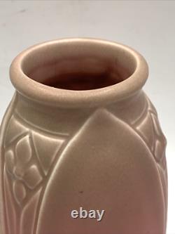 9 Rookwood 1927 XXVII Vintage Art Pottery Pink Ceramic Flower Vase 2129